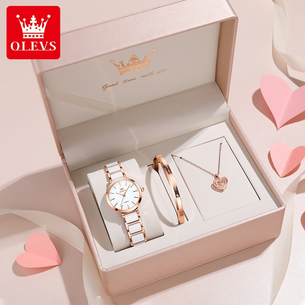 Jewelry With Watches - OLEVS женские часы 5877, роскошные элегантные