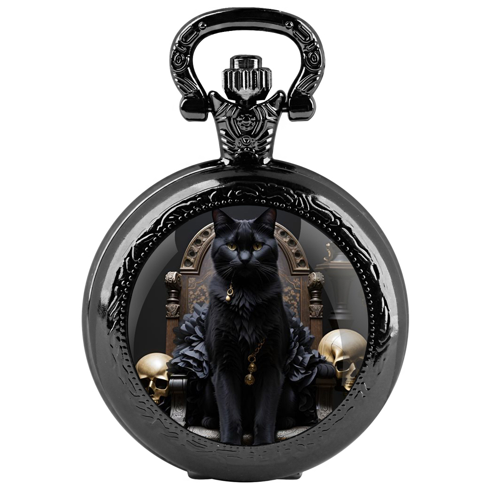 King'S Jewelry Watches - Черное ожерелье из нержавеющей стали с