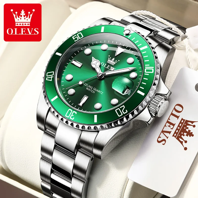 Jewelry Inspired Watches - OLEVS оригинальные кварцевые часы для мужчин,