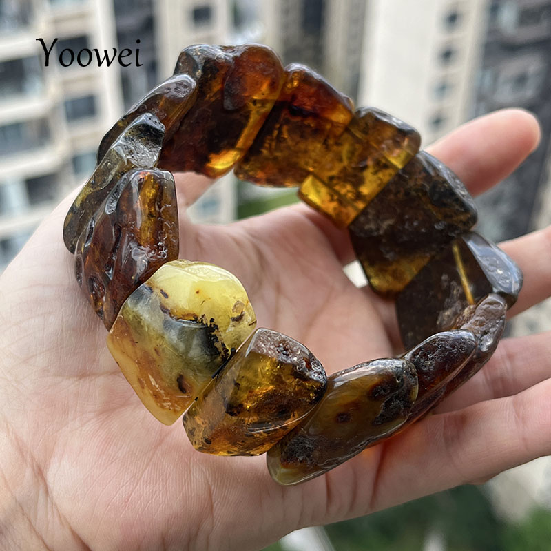 Gemstone Bracelet Healing - 100% настоящий янтарный браслет и браслеты