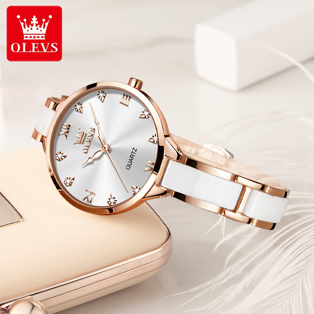 OLEVS 5872 женские часы кварце – обзор и цена Jewelry With Watches