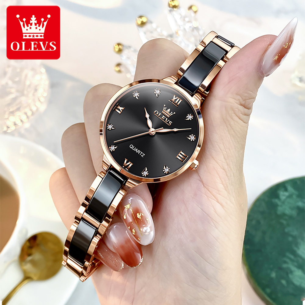 OLEVS 5872 женские часы кварце – обзор и цена Jewelry With Watches