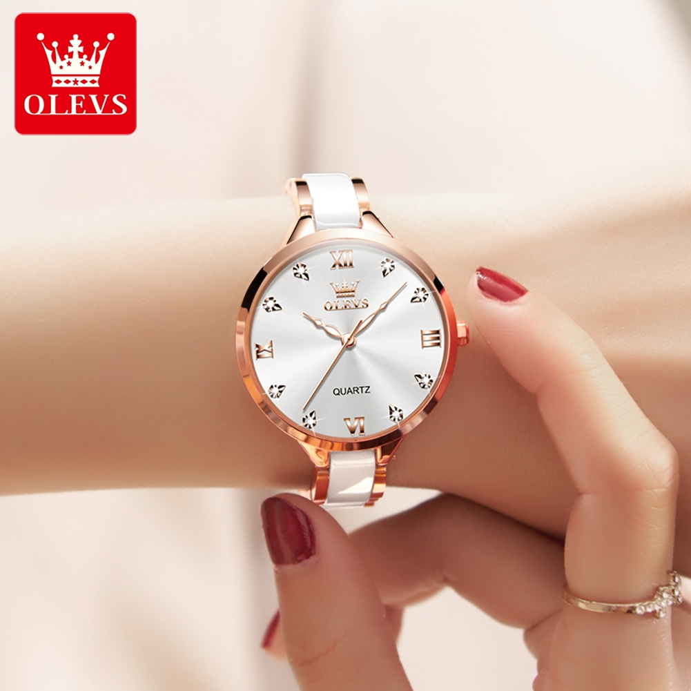 OLEVS 5872 женские часы кварце – обзор и цена Jewelry With Watches