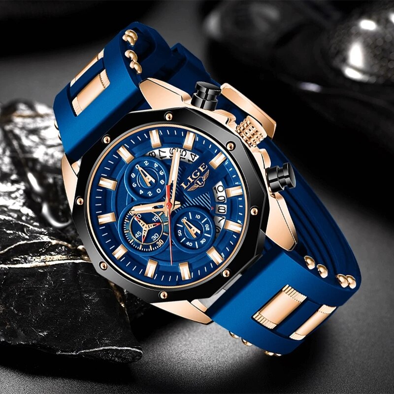 LIGE модные мужские часы лучши – обзор и цена Jewelry Inspired Watches