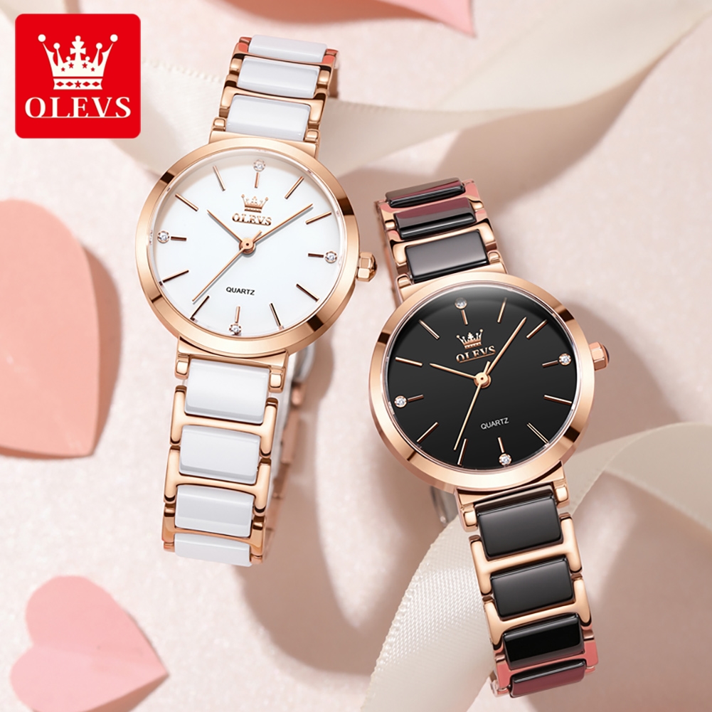 OLEVS женские часы 5877, роско – обзор и цена Jewelry With Watches