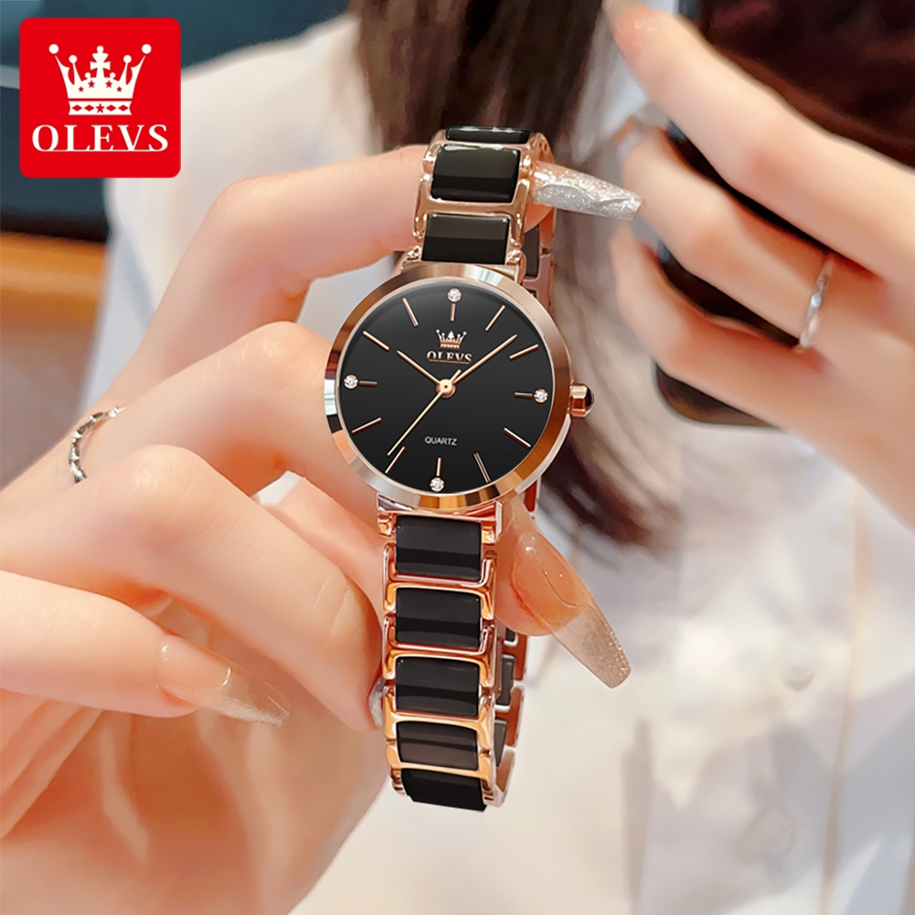 OLEVS женские часы 5877, роско – обзор и цена Jewelry With Watches
