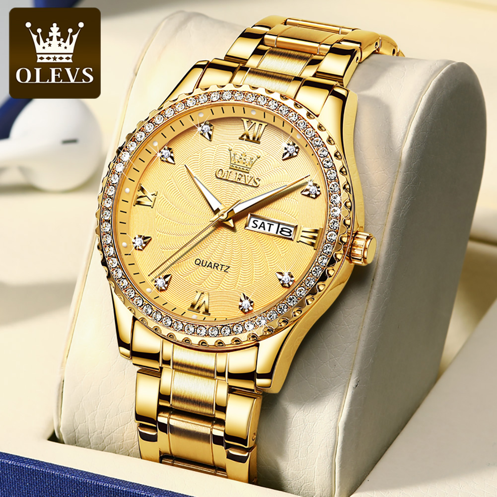 OLEVS 5565 Роскошные кварцевые – обзор и цена Jewelry Inspired Watches