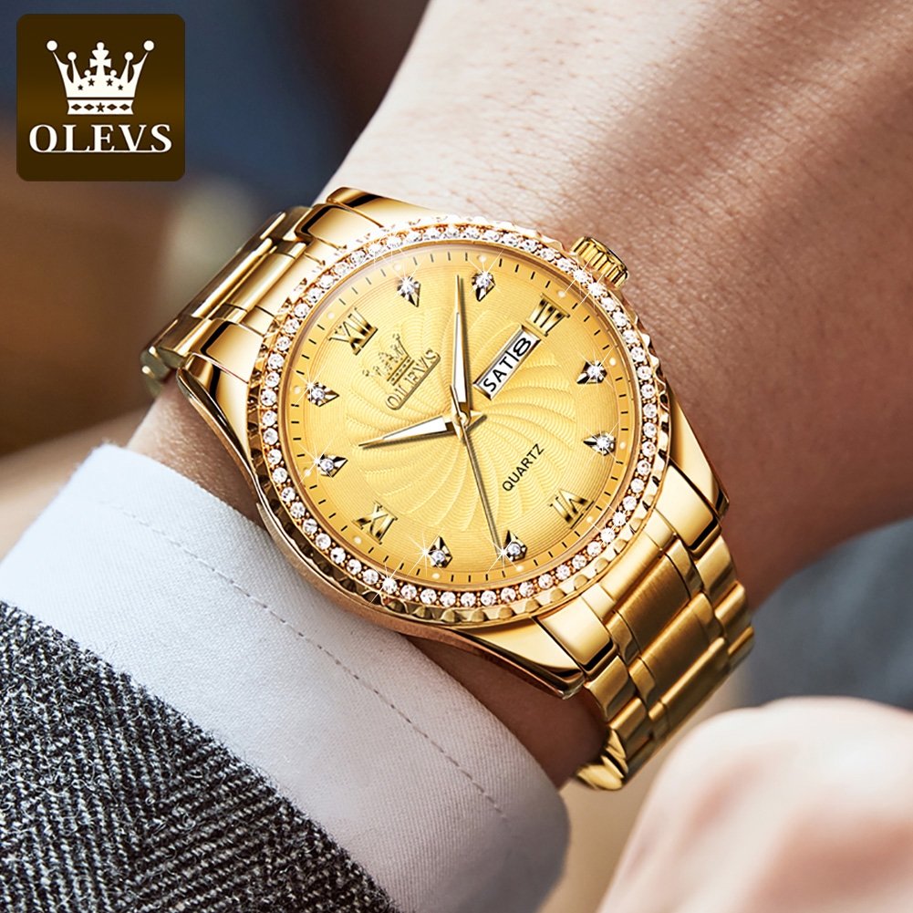 OLEVS 5565 Роскошные кварцевые – обзор и цена Jewelry Inspired Watches