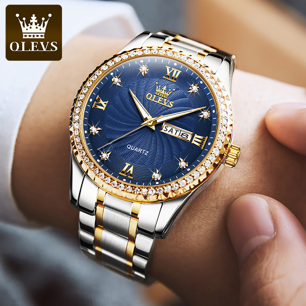 OLEVS 5565 Роскошные кварцевые – обзор и цена Jewelry Inspired Watches