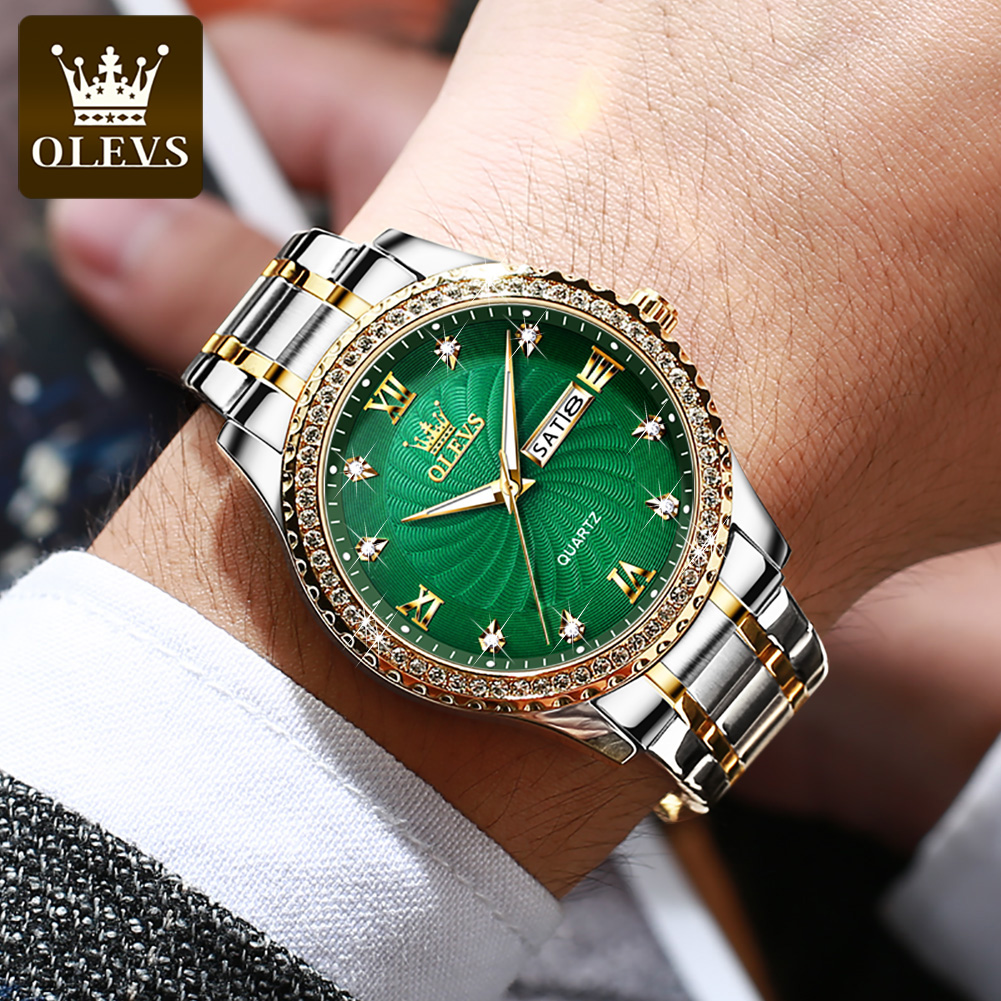 OLEVS 5565 Роскошные кварцевые – обзор и цена Jewelry Inspired Watches
