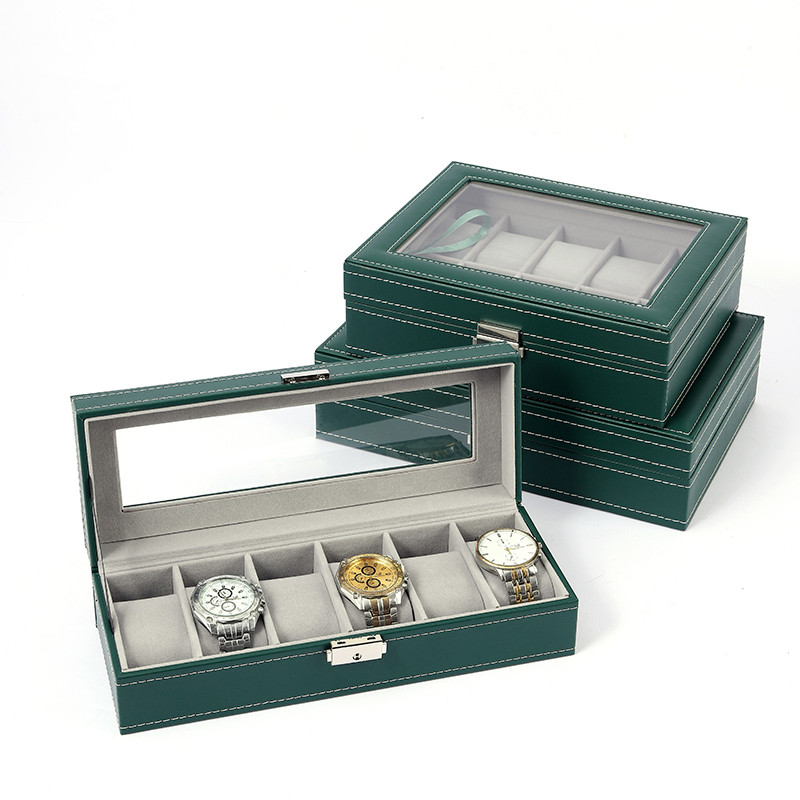 Европейская кожаная коробка дл – обзор и цена Jewelry And Watches Box