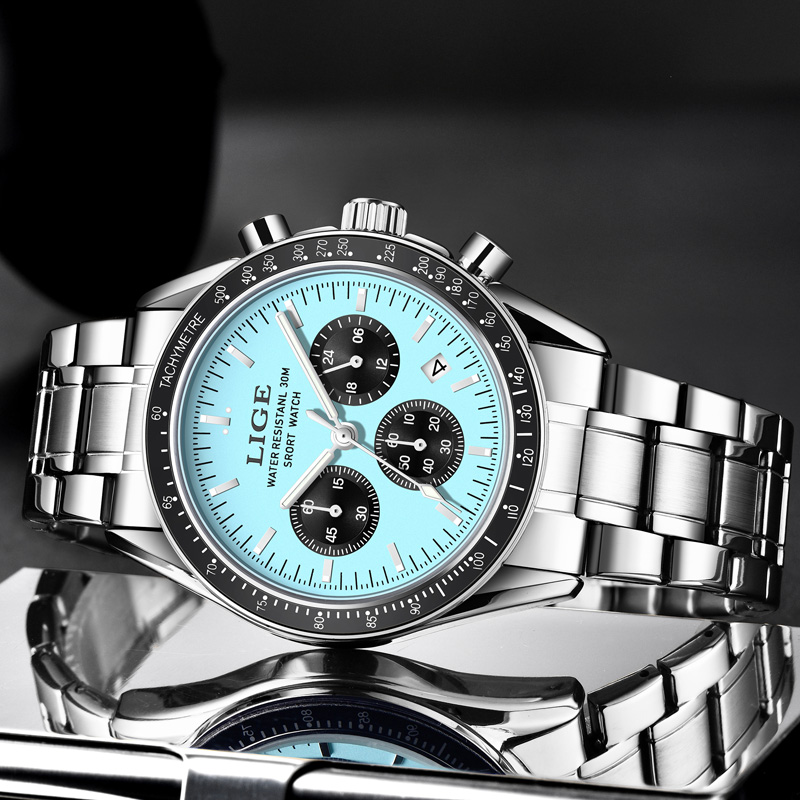 Мужские часы LIGE, топ-бренд,  – обзор и цена Jewelry Inspired Watches