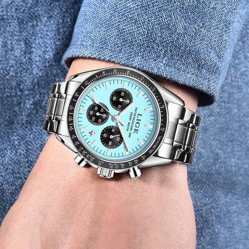 Мужские часы LIGE, топ-бренд,  – обзор и цена Jewelry Inspired Watches