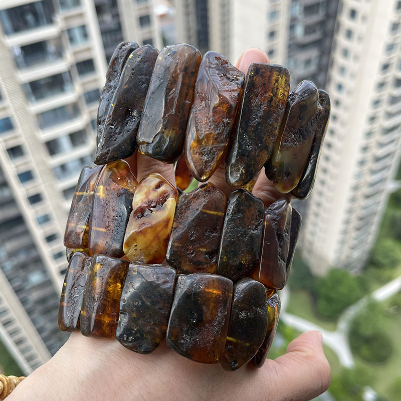 100% настоящий янтарный брасле – обзор и цена Gemstone Bracelet Healing