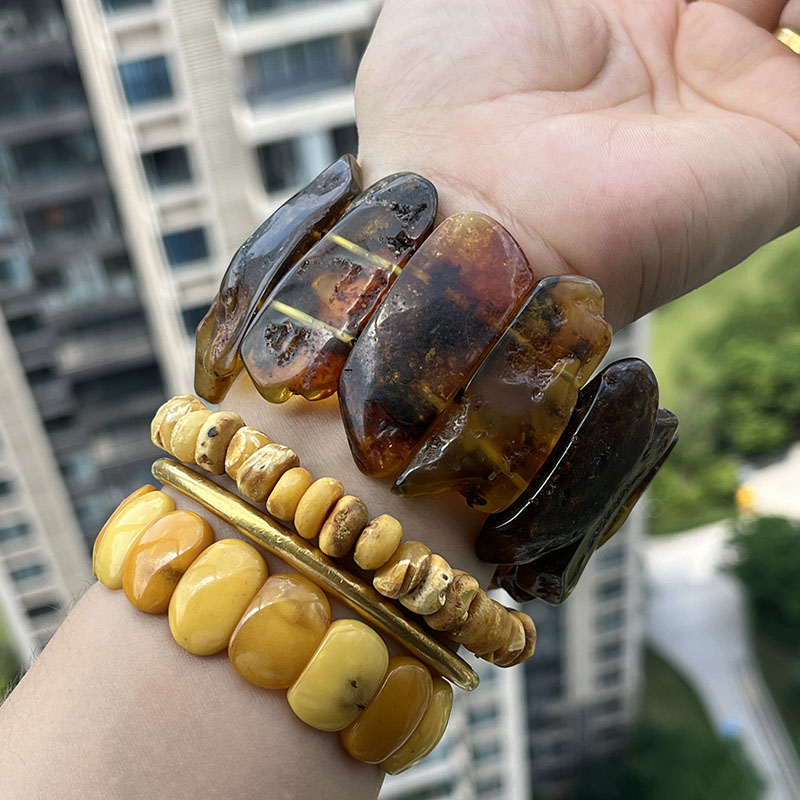 100% настоящий янтарный брасле – обзор и цена Gemstone Bracelet Healing