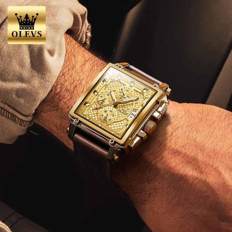 Мужские часы бренда OLEVS, вод – обзор и цена Jewelry Inspired Watches
